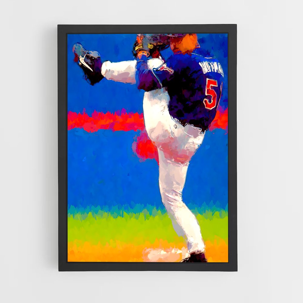 Poster Trevor hoffman – affiche Baseball (vue 2)